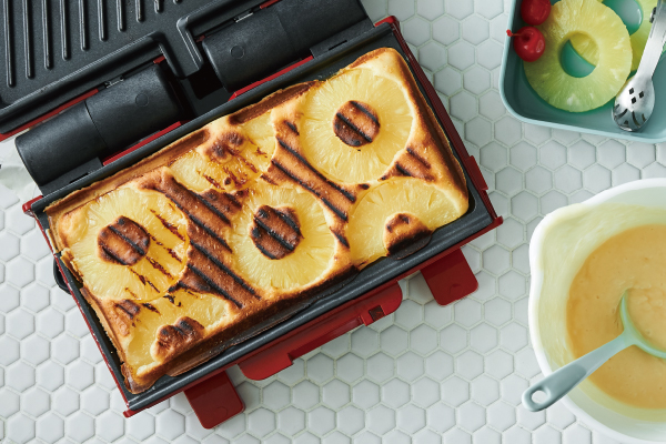 アップサイドダウン風 パイナップルケーキ Recolte レコルト