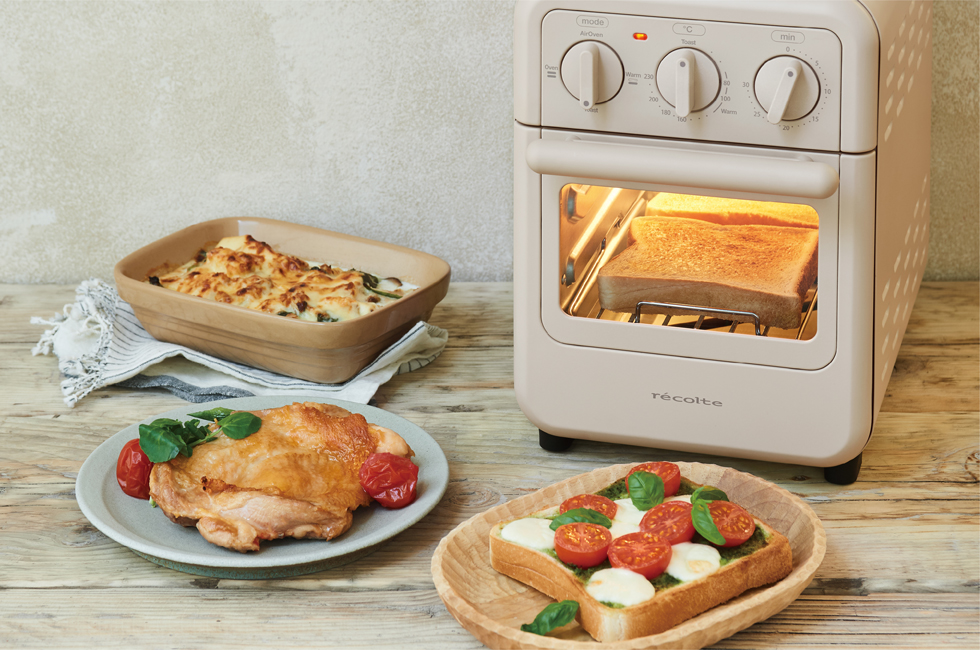 生活家電 電子レンジ/オーブン 新製品情報／Air Oven Toaster［エアーオーブントースター］ | récolte 