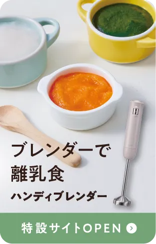 ハンディブレンダー フルセット 特設サイト