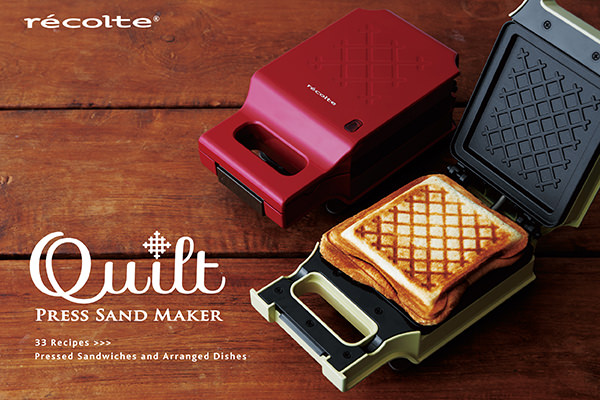 Press Sand Maker Quilt | Products レシピブック トップ | récolte